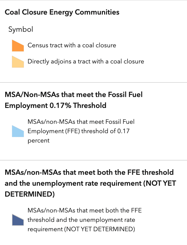 Coal closure energy communities key